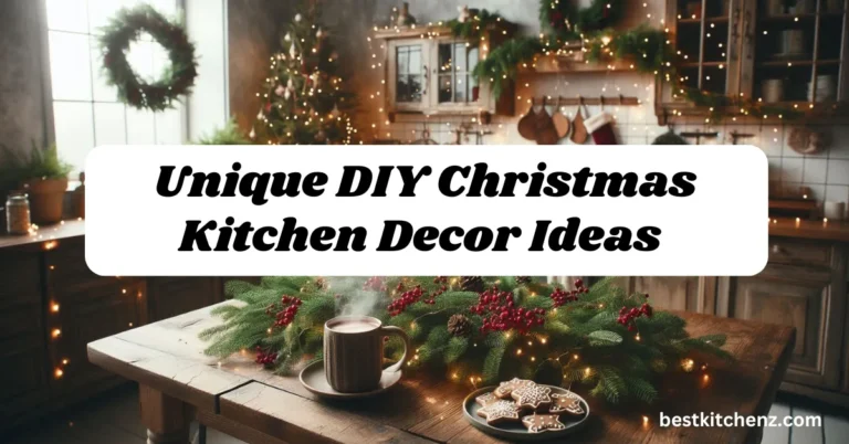 DIY Christmas Kitchen Decor Ideas