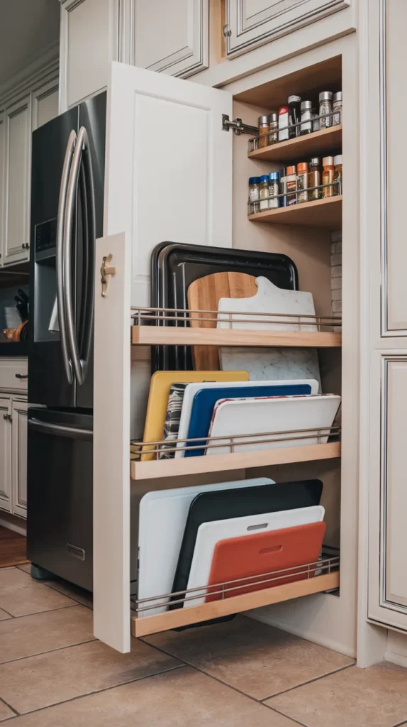 Storage Ideas for Awkward Spaces in Kitchen