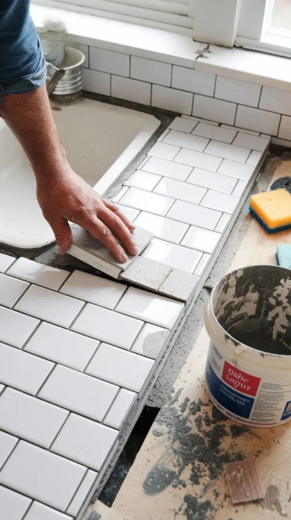 DIY Kitchen Countertop Makeover