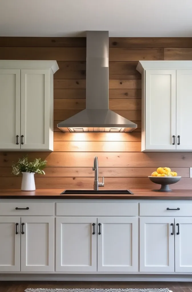 Shiplap Backsplash Kitchen Ideas