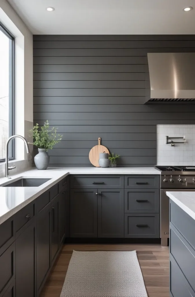 Shiplap Backsplash Kitchen Ideas