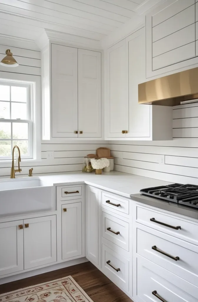 Shiplap Backsplash Kitchen Ideas