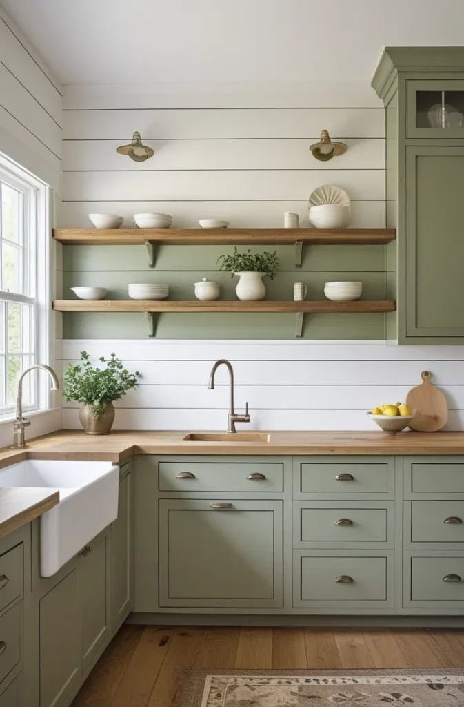 Shiplap Backsplash Kitchen Ideas