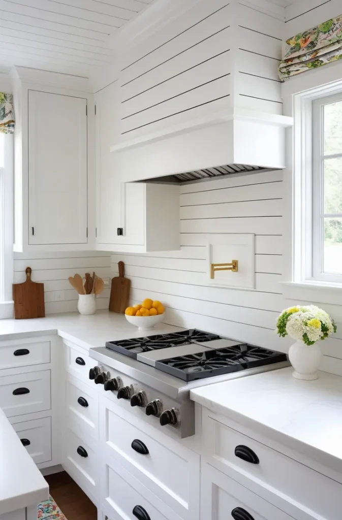 Shiplap Backsplash Kitchen 