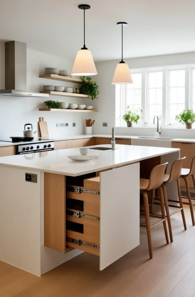 Scandinavian Kitchen Island