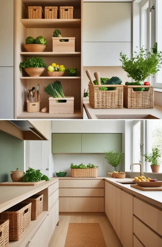 Scandinavian kitchen organisation tips