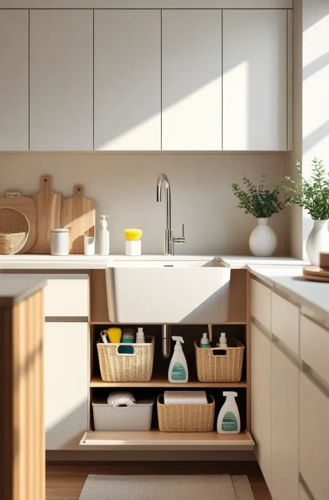 Scandinavian kitchen organisation tips