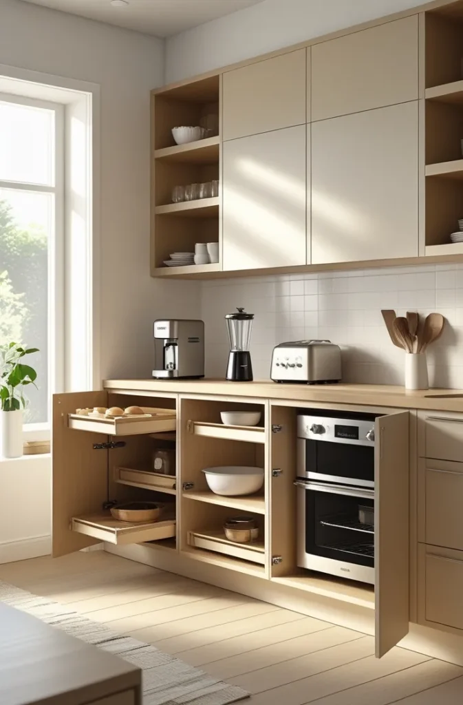 Scandinavian kitchen organisation tips