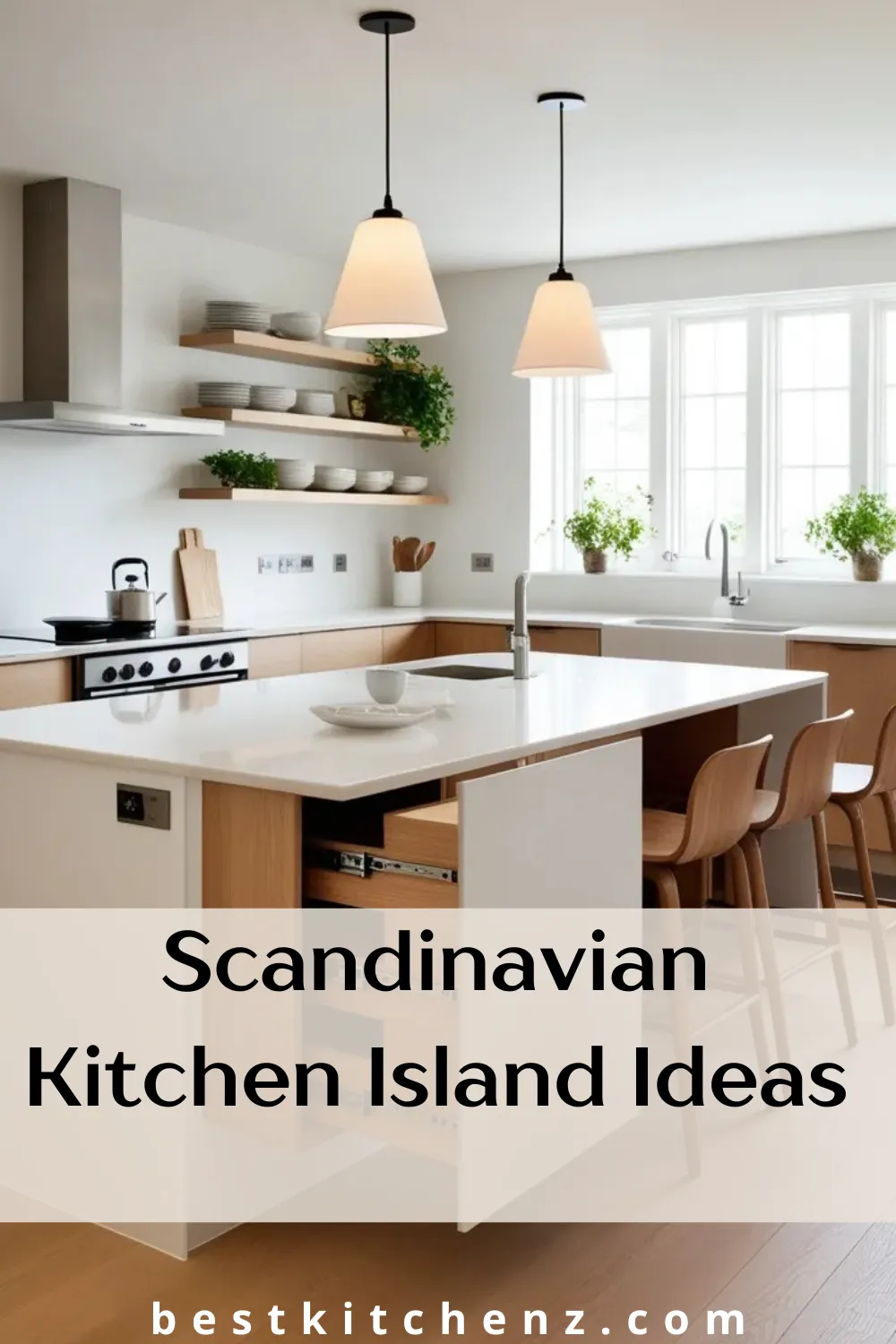 Scandinavian Kitchen Island