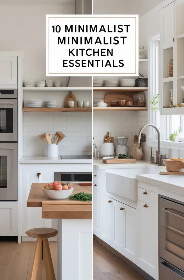 Minimalist Kitchen Essentials