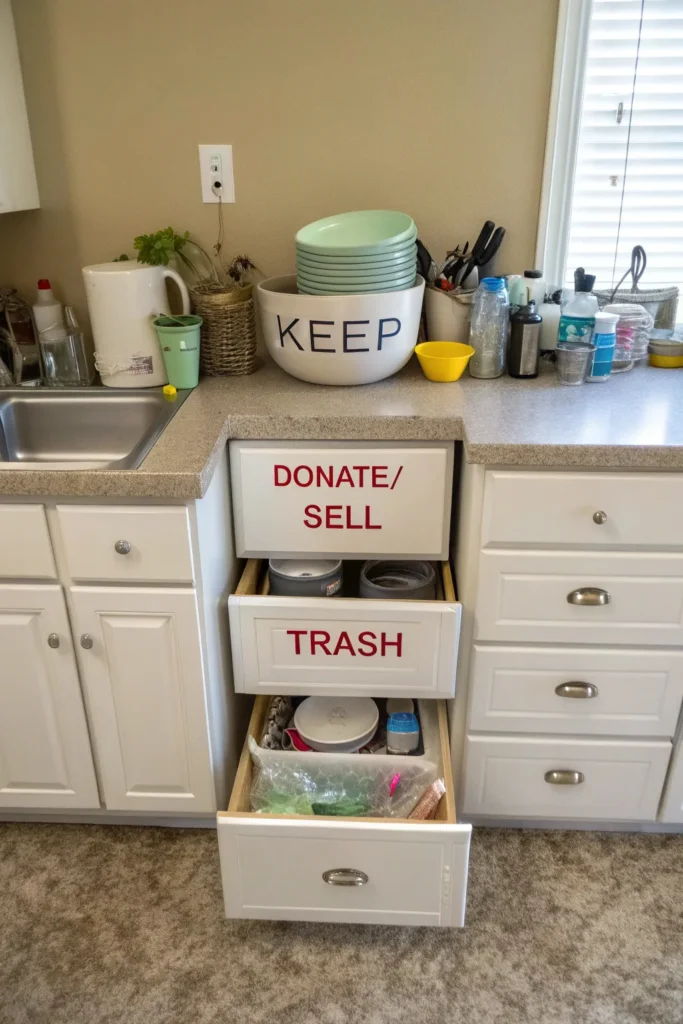 Kitchen Cabinet Organization