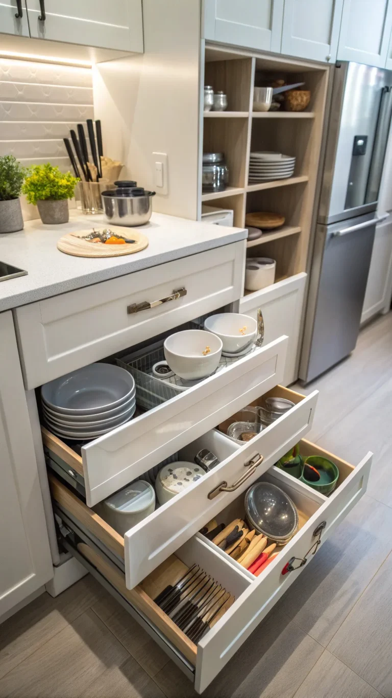 Kitchen Cabinet Organization