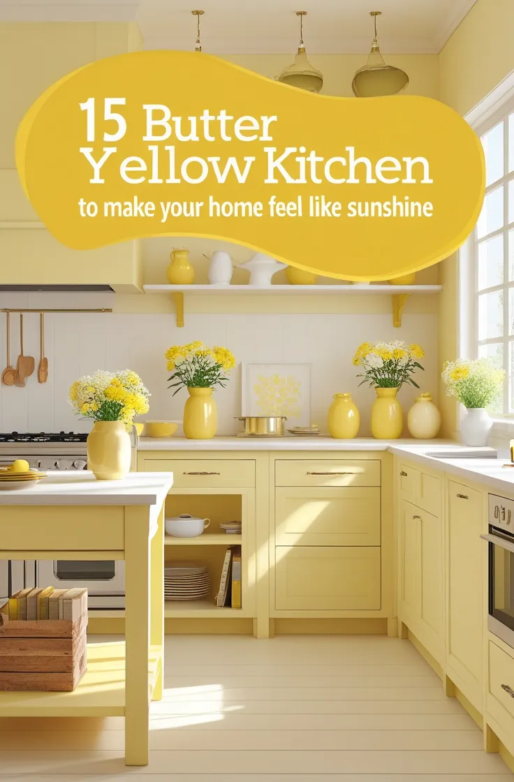 Butter Yellow Kitchen Designs