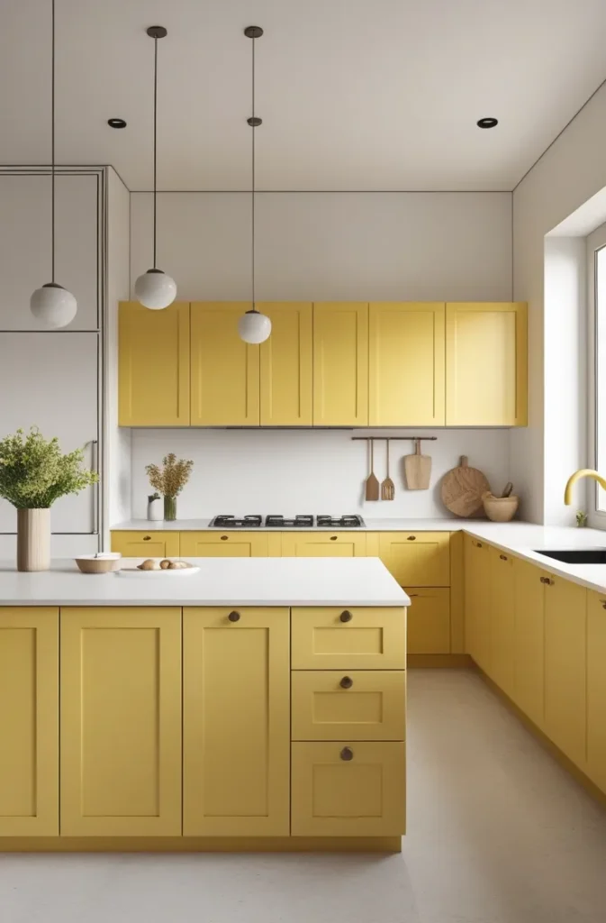 Butter Yellow Kitchen Designs