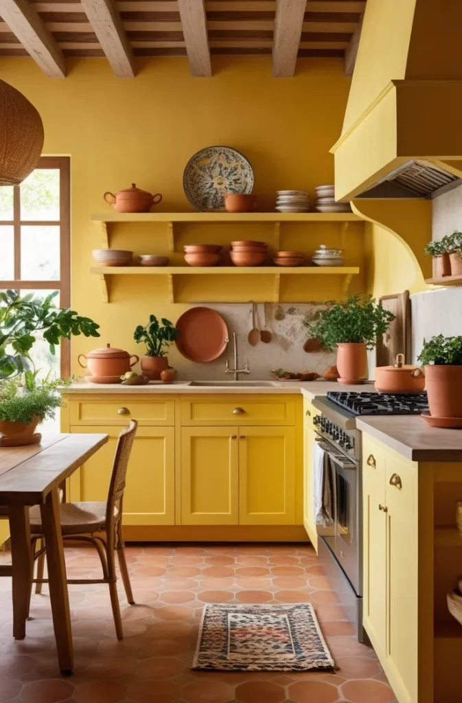 Butter Yellow Kitchen Designs