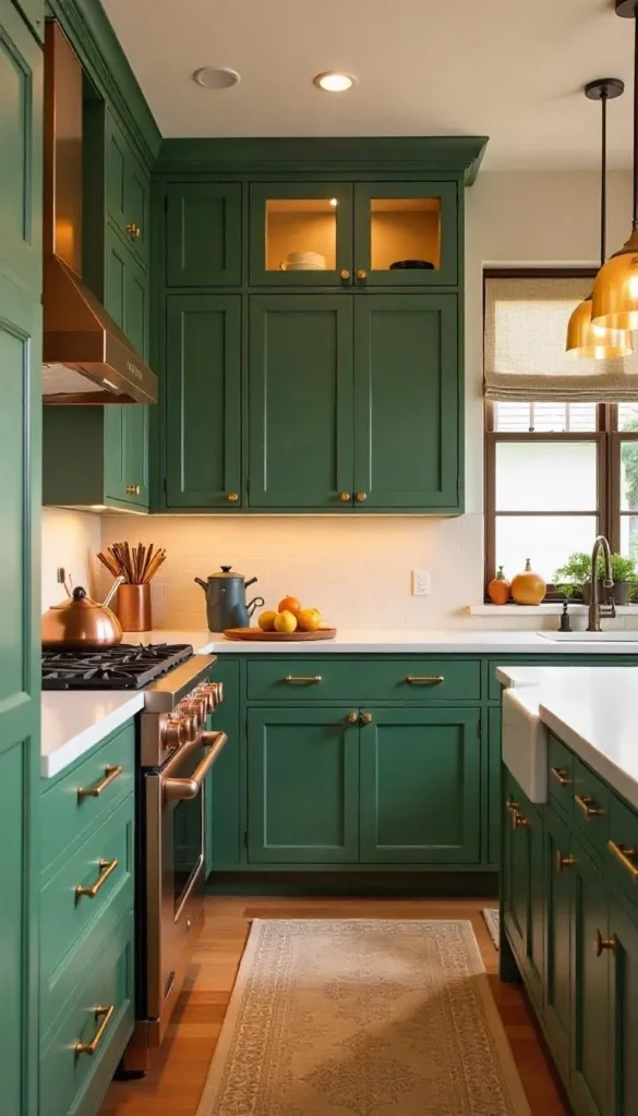 Olive Green Kitchen Designs