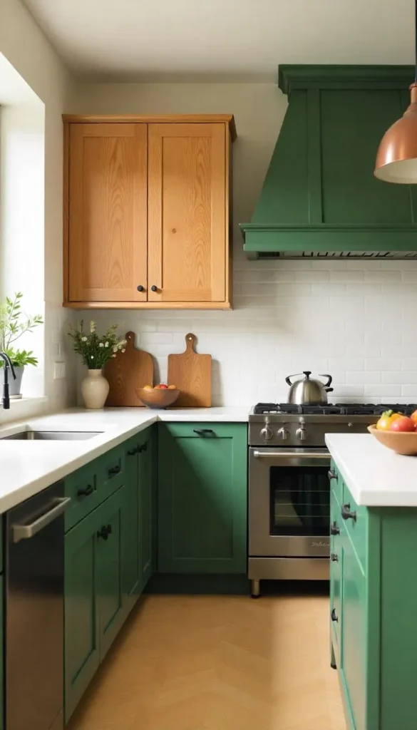 Olive Green Kitchen Designs