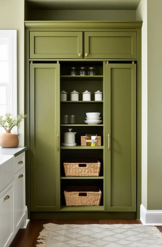 Olive Green Kitchen Designs