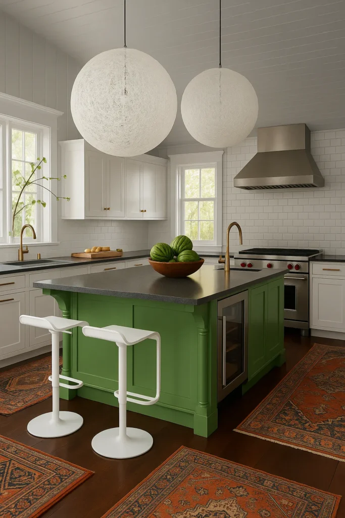 Olive Green Kitchen Designs