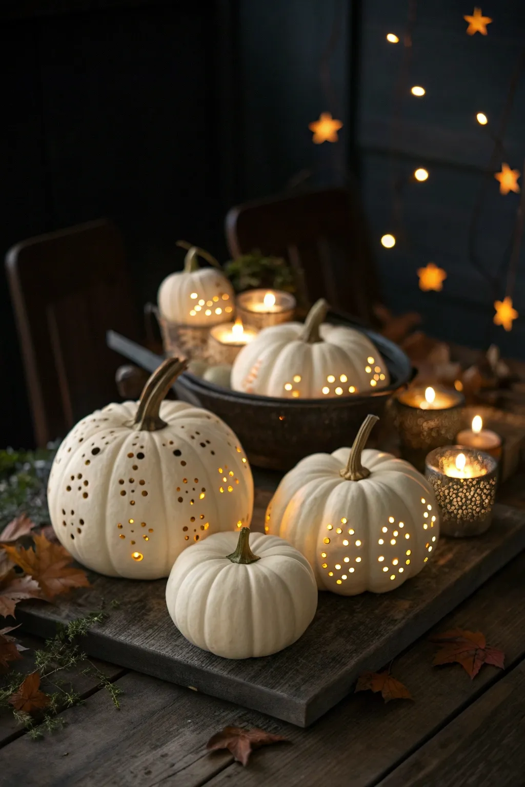 fall table centerpiece