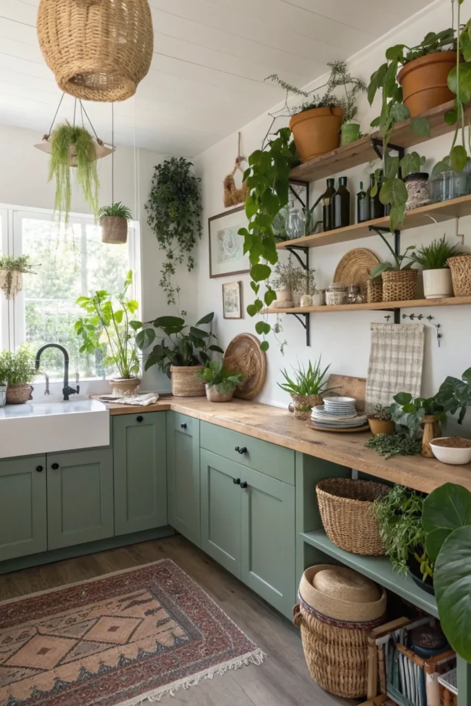 Boho Kitchen Decor