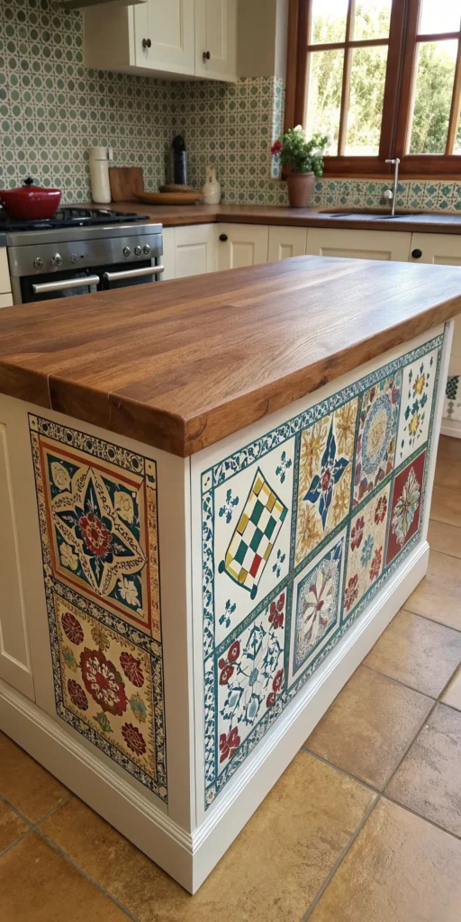 Boho Kitchen Island Inspiration