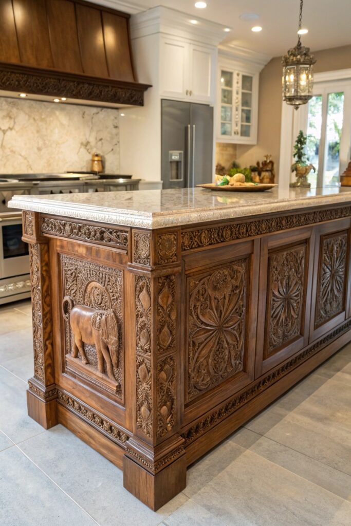 Boho Kitchen Island Inspiration