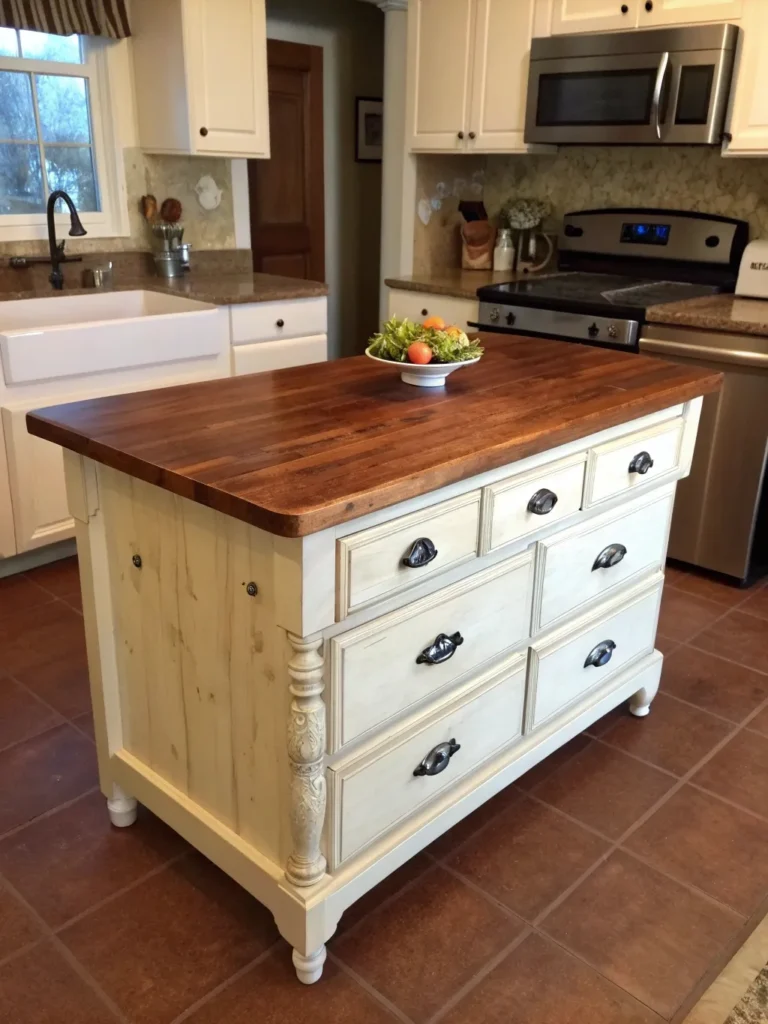 Boho Kitchen Island Inspiration
