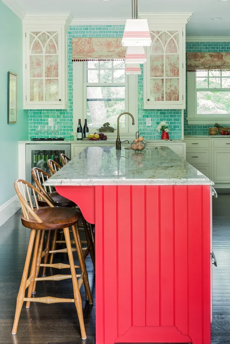 boho kitchen cabinets