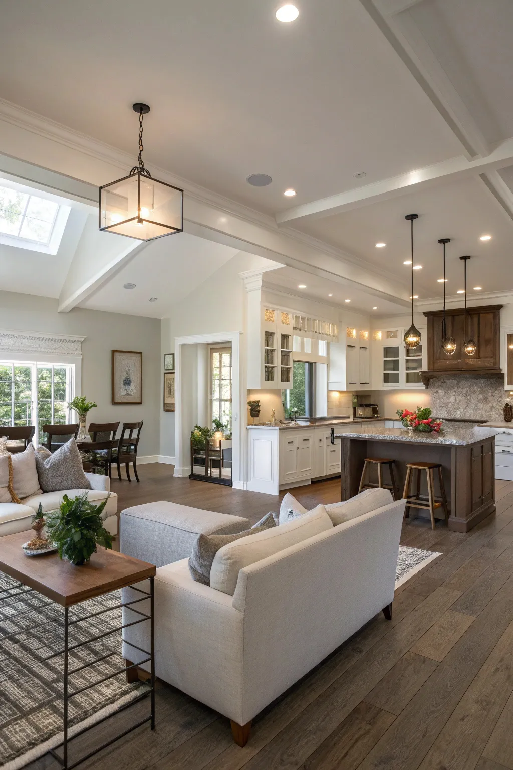 Open Plan Kitchen Living Room