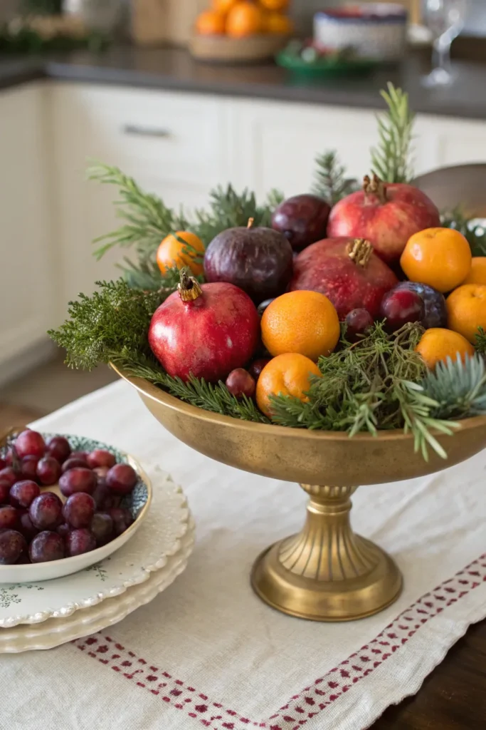 Kitchen Table Christmas Decor Ideas