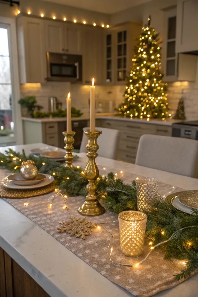 Kitchen Table Christmas Decor Ideas