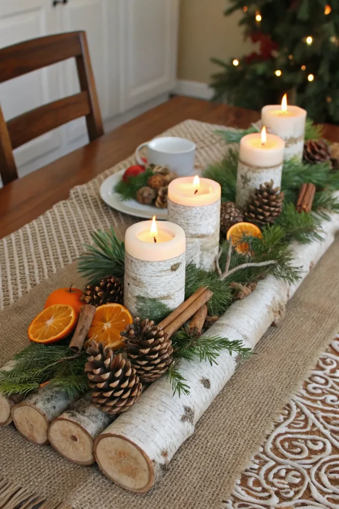 Kitchen Table Christmas Decor Ideas