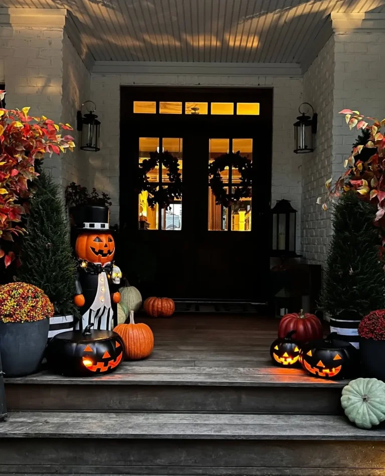 Vintage Halloween Kitchen