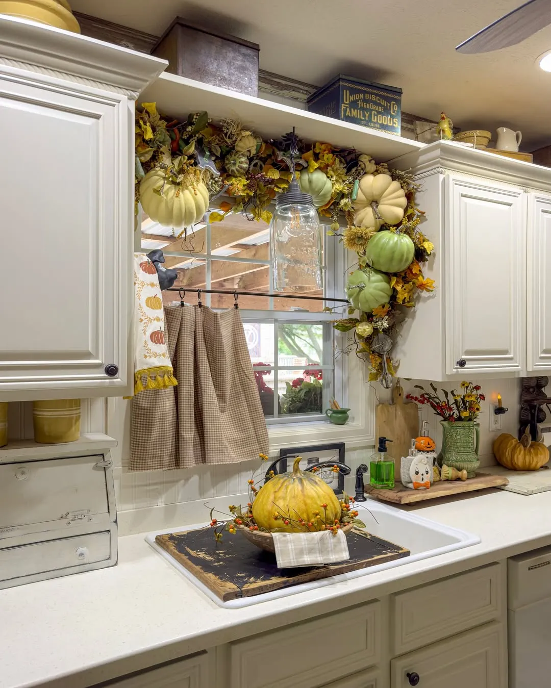 Above Kitchen Cabinet Decor