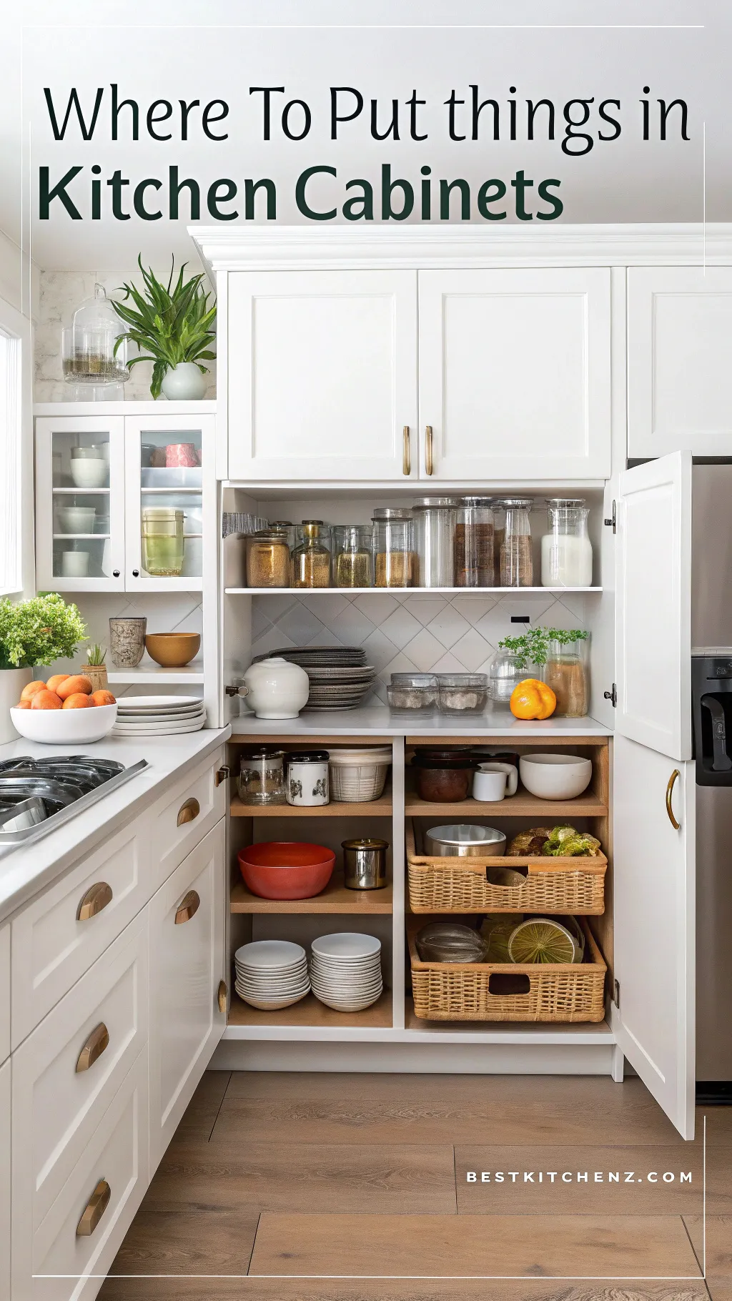 Where To Put Things In Kitchen Cabinets