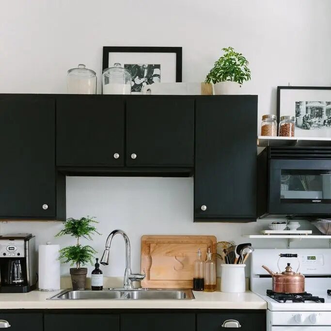 Above Kitchen Cabinet Decor