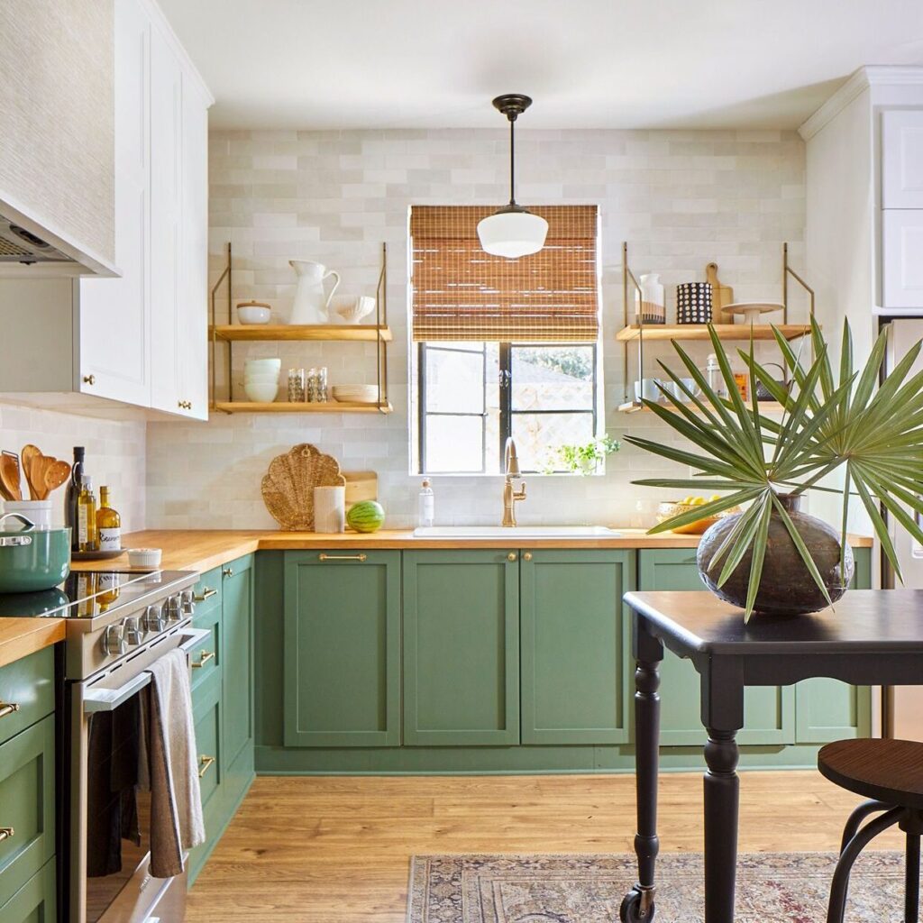 Sage Green Farmhouse Kitchen Ideas