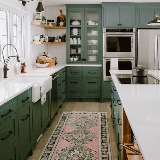 Sage Green Farmhouse Kitchen Ideas