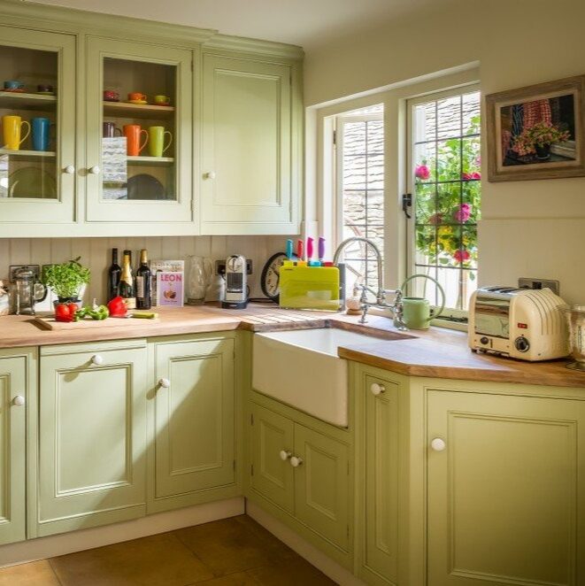 Sage Green Farmhouse Kitchen Ideas