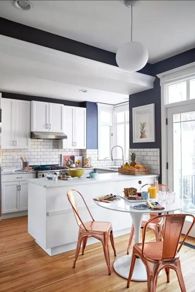open concept kitchen living room layout
