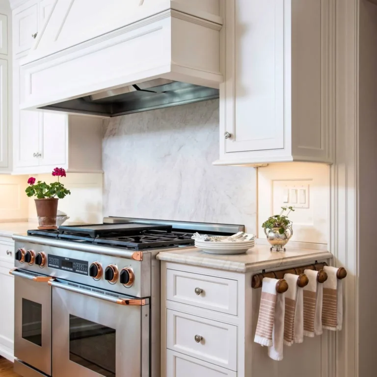 Kitchen towel hanging ideas