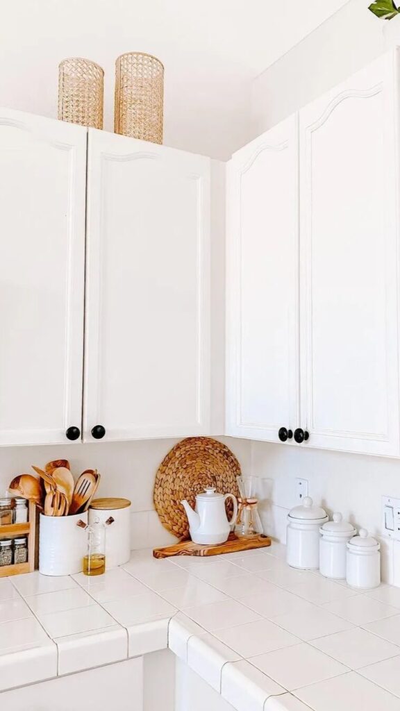 Above Kitchen Cabinet Decor