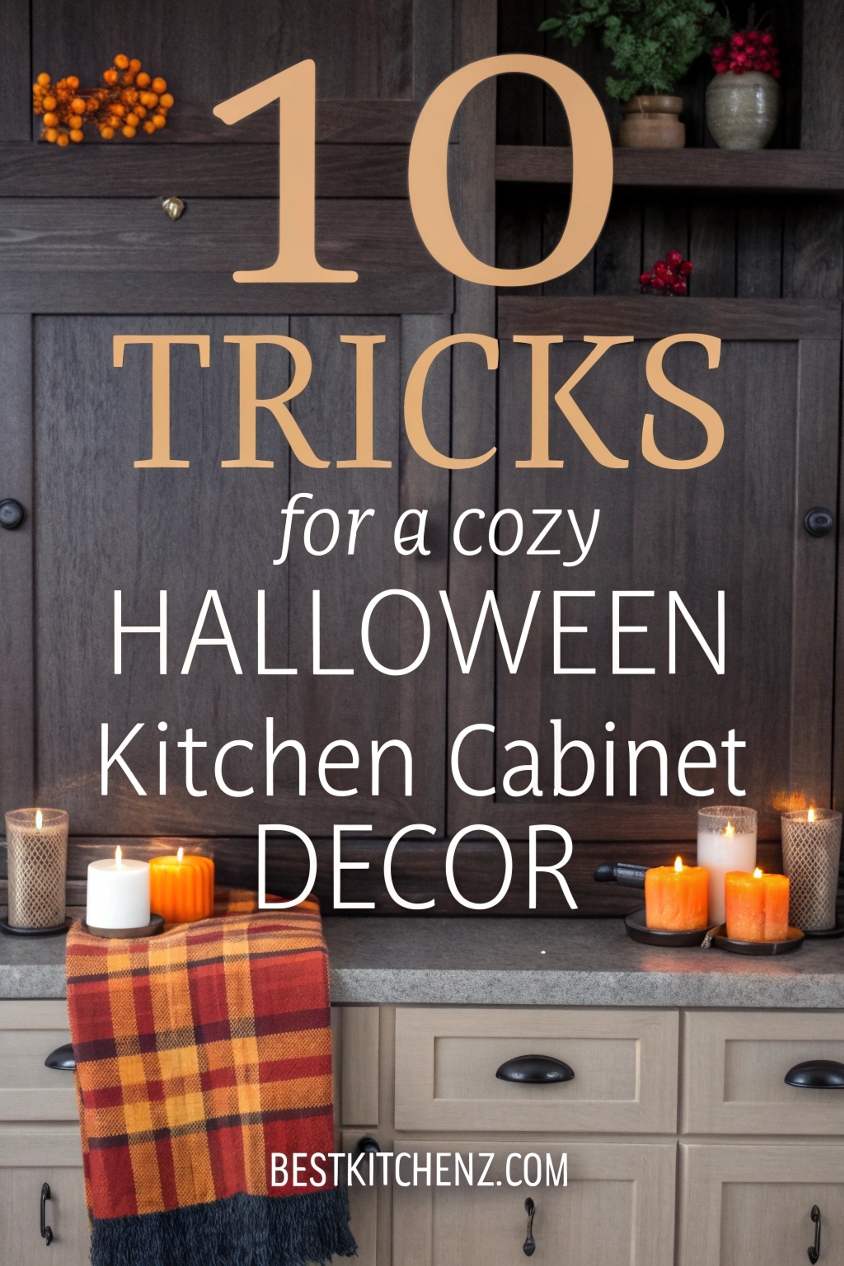 Halloween Kitchen Cabinets