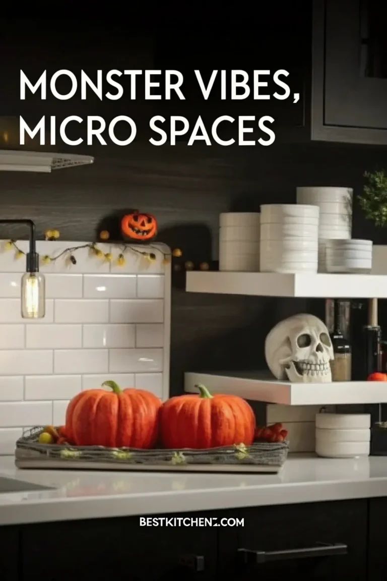 Small Kitchen Halloween Decor Ideas