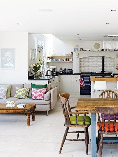 Open Plan Kitchen Living Room