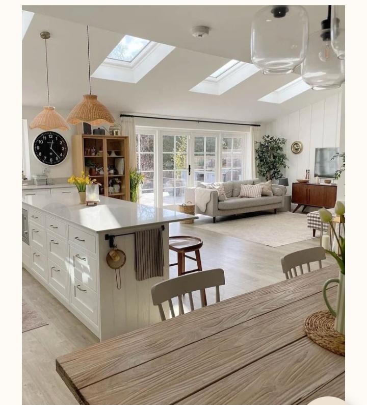 Open Plan Kitchen Living Room