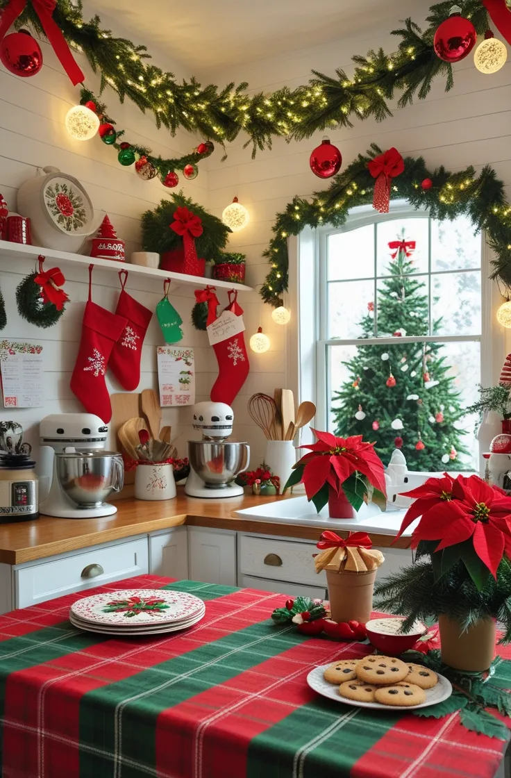 diy christmas kitchen decor