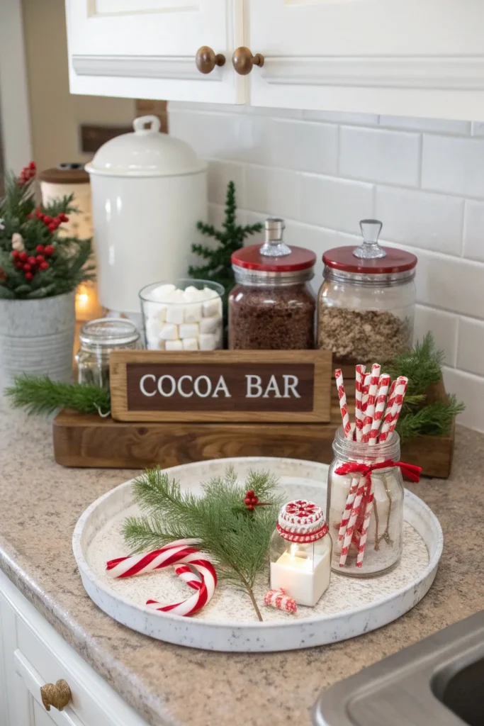 diy christmas kitchen decor