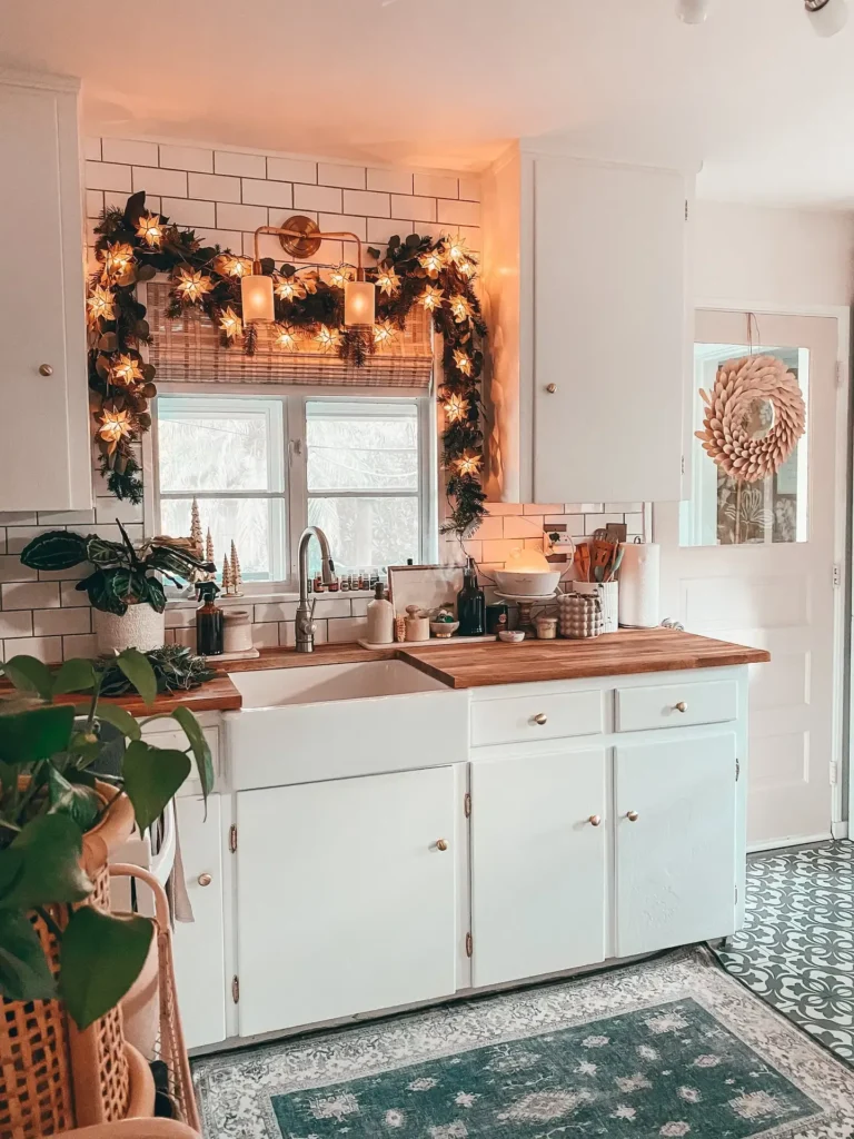diy christmas kitchen decor